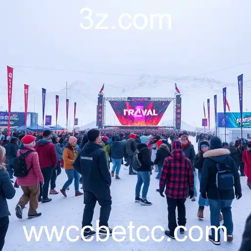 Jogos de Inverno Atraem Multidões em Festival Internacional
